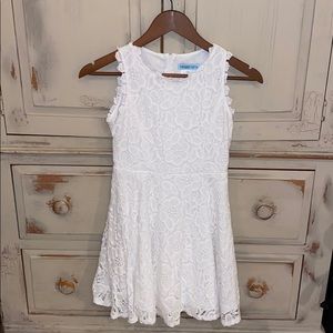 Tween Special Occasion Dress White Lace